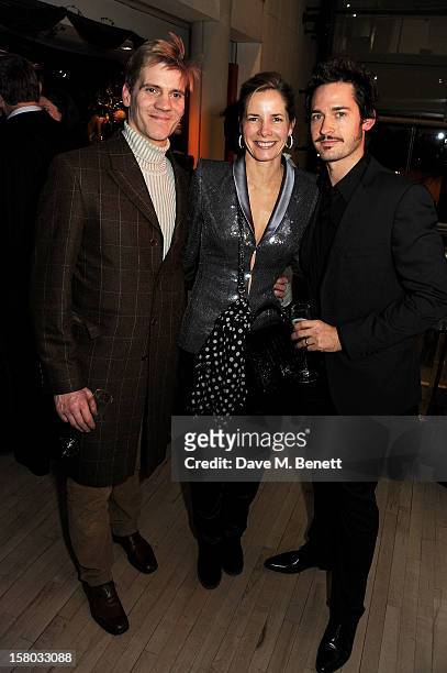 Adam Cooper, Darcey Bussell and Will Kemp attend an after party following the press night performance of Matthew Bourne's Sleeping Beauty at Sadler's...