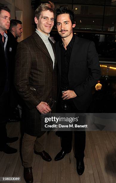 Adam Cooper and Will Kemp attend an after party following the press night performance of Matthew Bourne's Sleeping Beauty at Sadler's Wells Theatre...