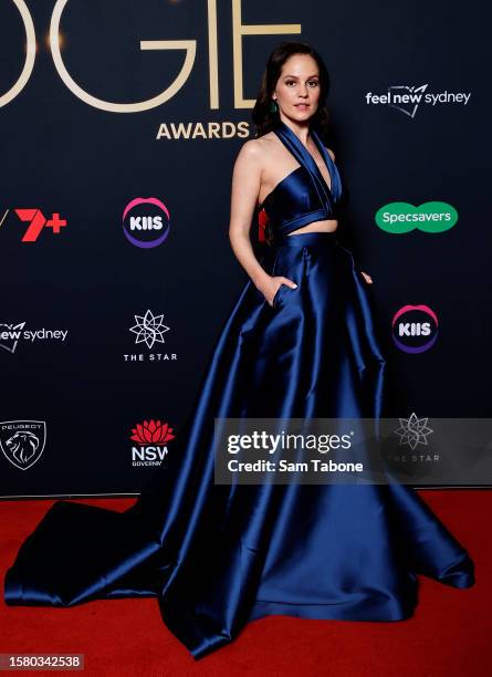 Melanie Zanetti attends the 63rd TV WEEK Logie Awards at The Star, Sydney on July 30, 2023 in Sydney, Australia.