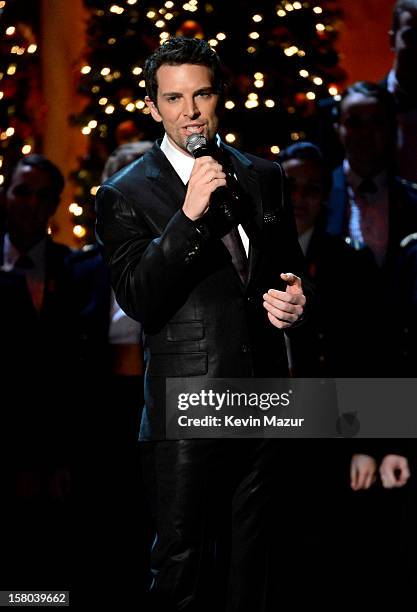 Singer Chris Mann performs onstage during TNT Christmas in Washington 2012 at National Building Museum on December 9, 2012 in Washington, DC....