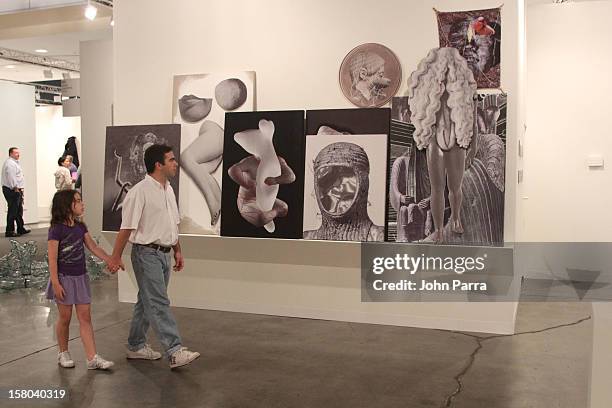 General view of atmosphere at Art Basel Miami Beach 2012 at the Miami Beach Convention Center on December 9, 2012 in Miami Beach, Florida.