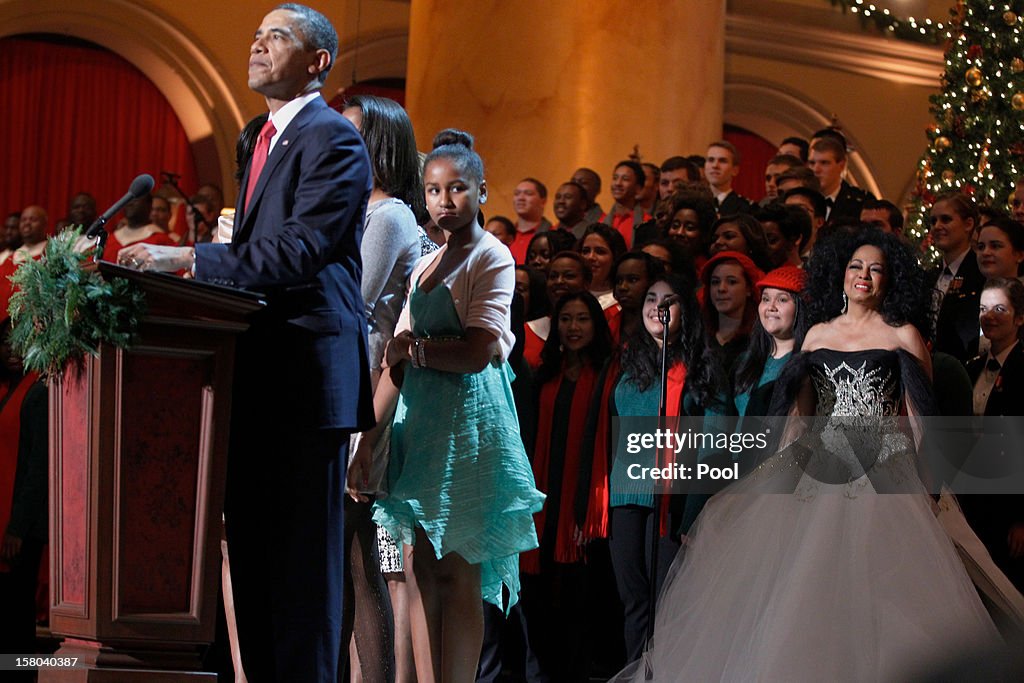 President Obama Attends Christmas in Washington
