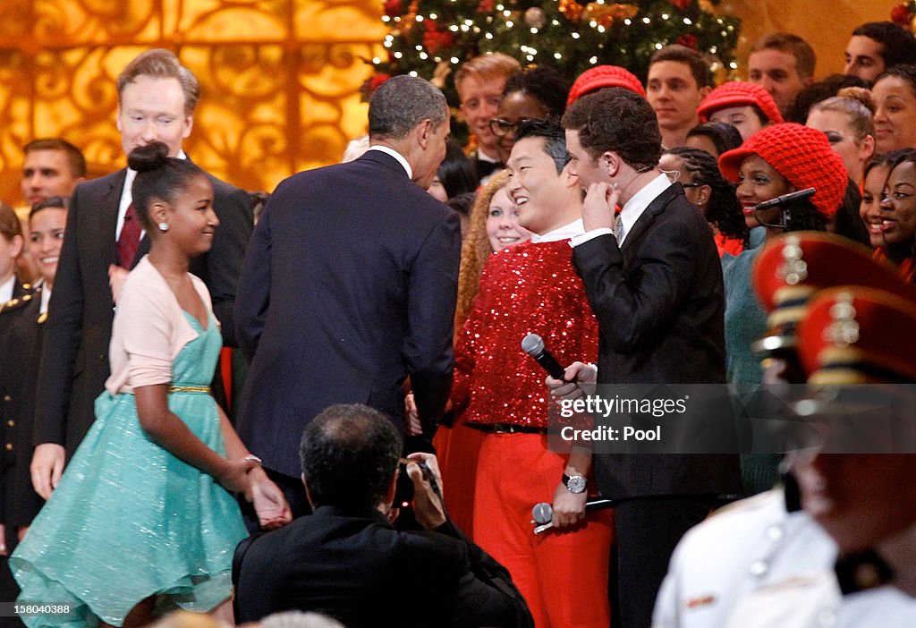 President Obama Attends Christmas in Washington