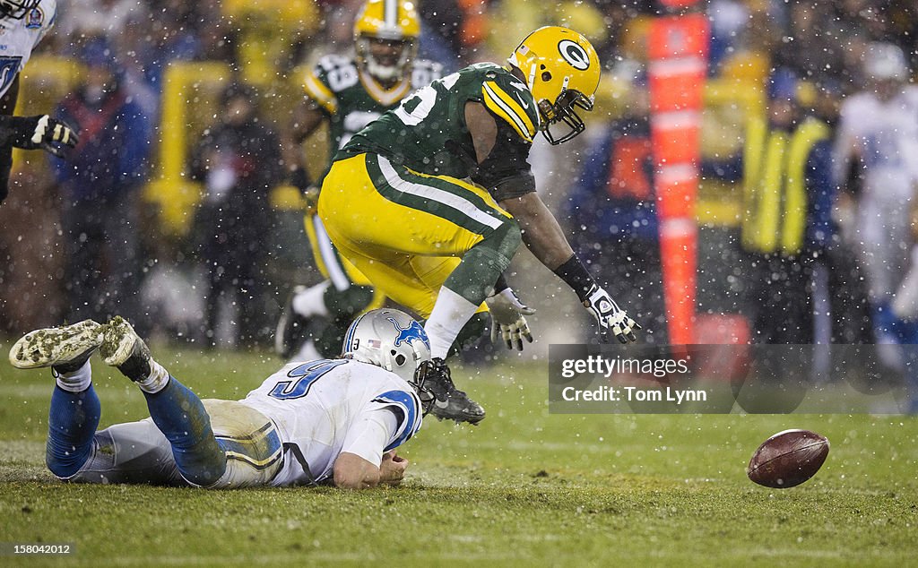 Detroit Lions v Green Bay Packers