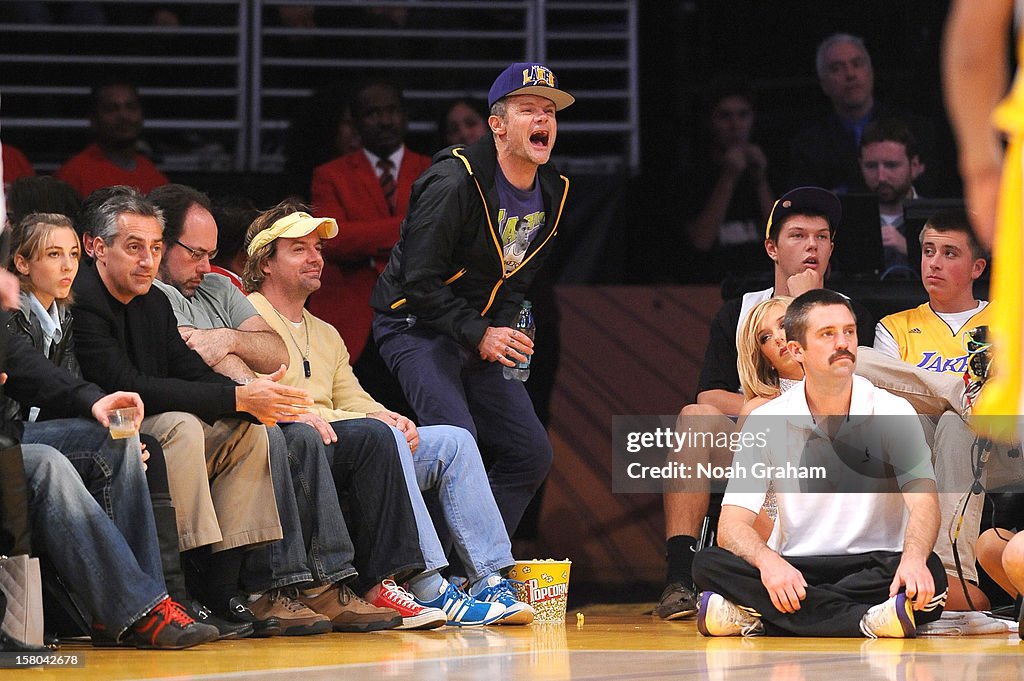 Utah Jazz v Los Angeles Lakers