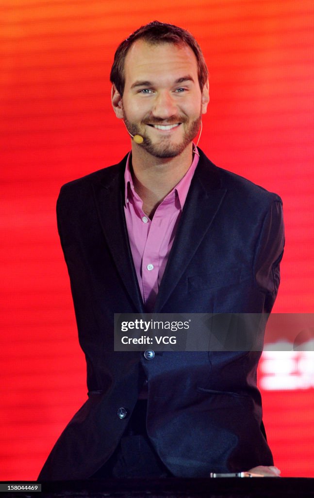 Nick Vujicic Lectures In Zhengzhou