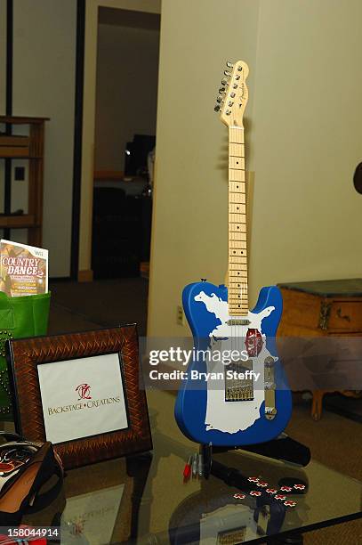 General view of atmosphere at the Backstage Creations Celebrity Retreat at the 2012 American Country Awards at the Mandalay Bay Events Center on...