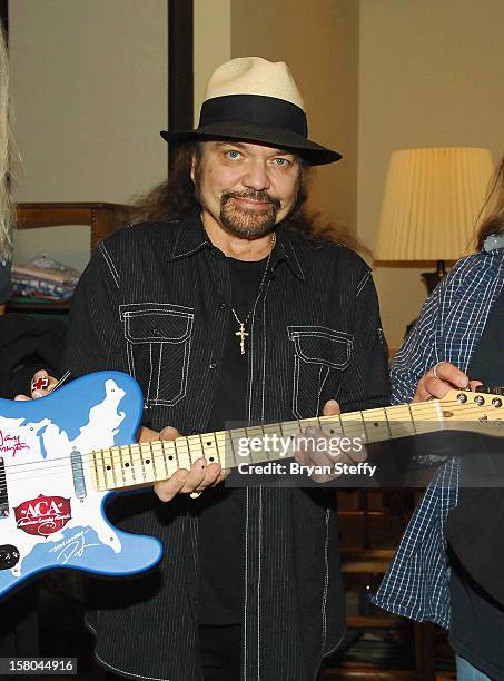 Gary Rossington of Lynyrd Skynyrd attends the Backstage Creations Celebrity Retreat at the 2012 American Country Awards at the Mandalay Bay Events...