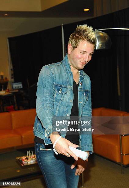 Mike Gossin of Gloriana attends the Backstage Creations Celebrity Retreat at the 2012 American Country Awards at the Mandalay Bay Events Center on...
