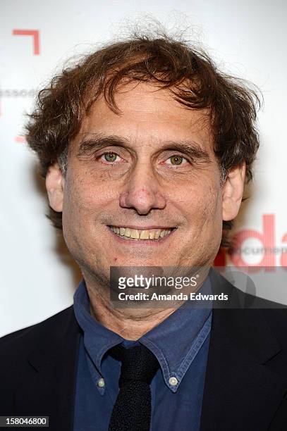 Director Peter Getzels arrives at the International Documentary Association's 2012 IDA Documentary Awards at The Directors Guild Of America on...