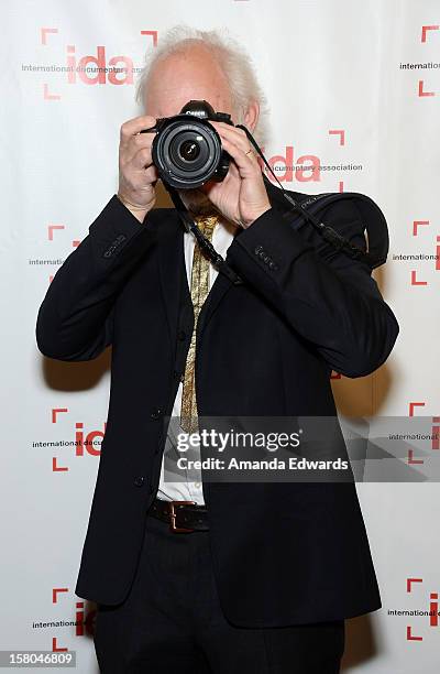 Director Peter Gerdehag arrives at the International Documentary Association's 2012 IDA Documentary Awards at The Directors Guild Of America on...