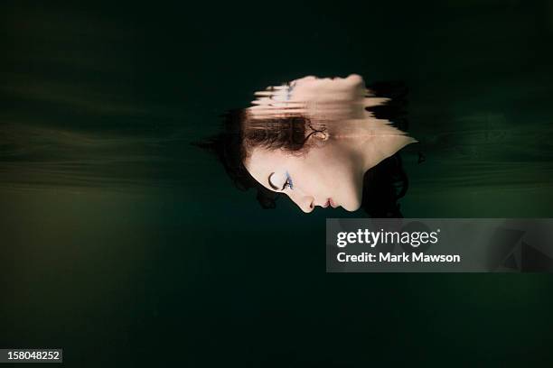 underwater - woman underwater stock pictures, royalty-free photos & images