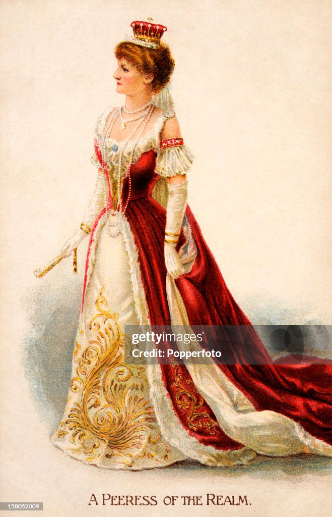 Peeress Of The Realm - Coronation Of King Edward VII