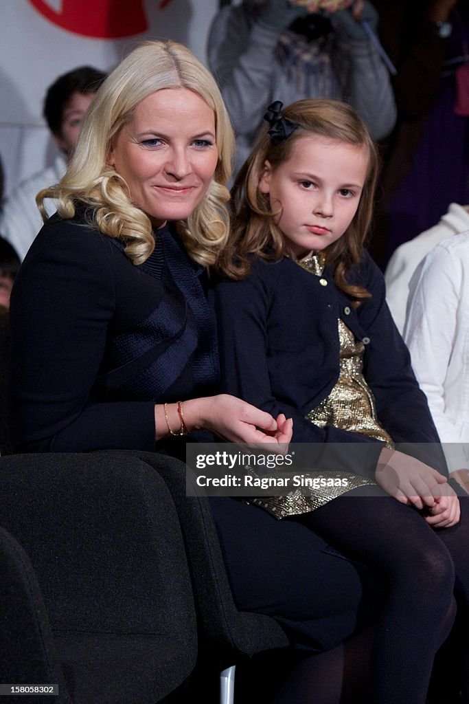 Princess Mette-Marit Of Norway Attends The Save The Children's Peace Prize Festival