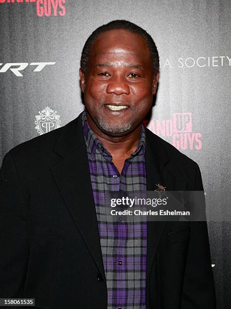 Actor Isiah Whitlock attends The Cinema Society With Chrysler & Bally Host The Premiere Of "Stand Up Guys" at The Museum of Modern Art on December 9,...