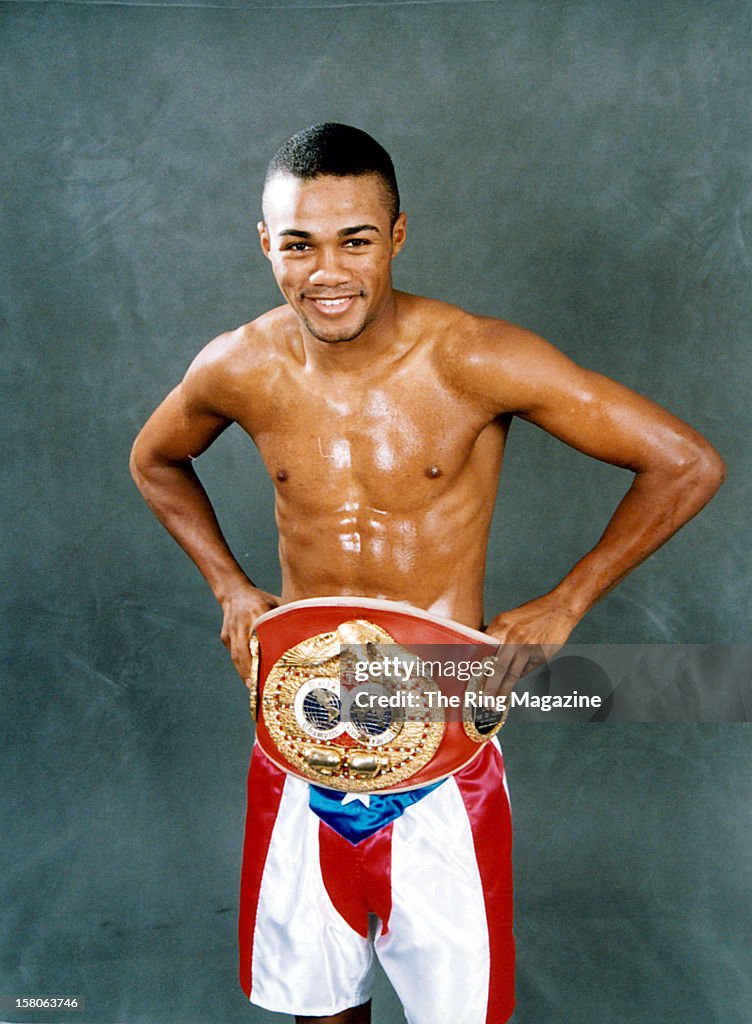 Felix Trinidad Portrait with Belt