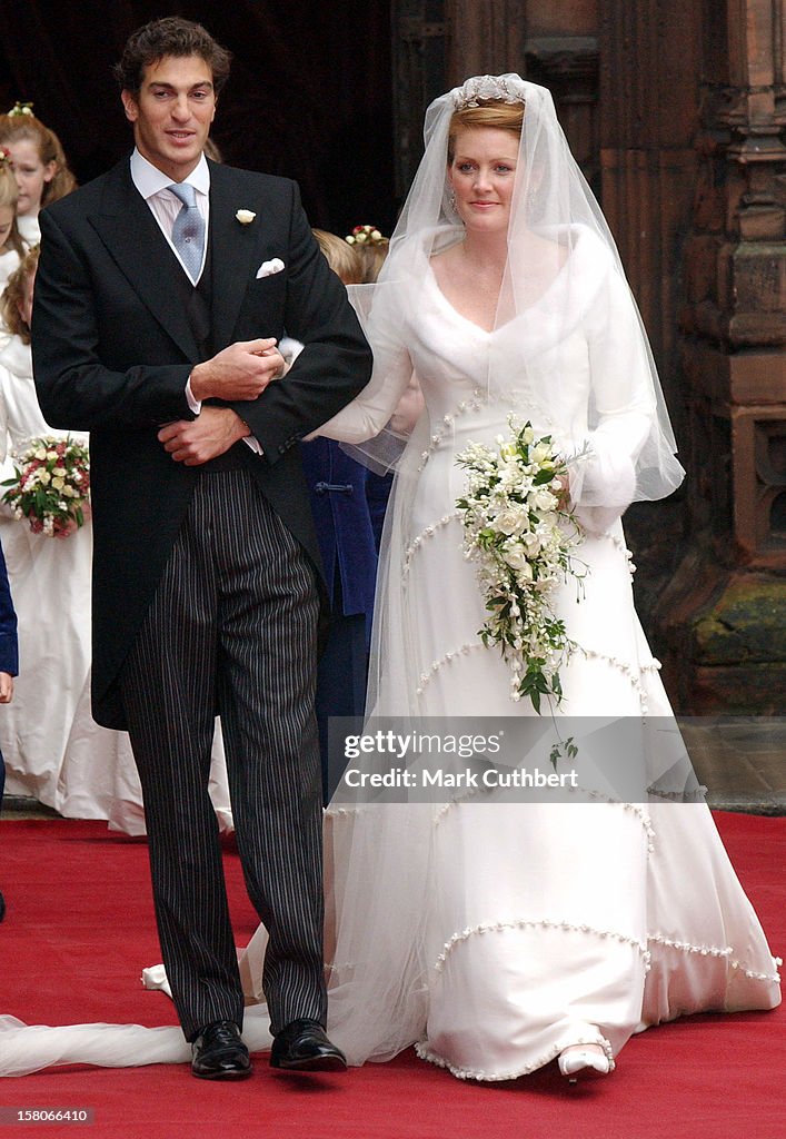 Lady Tamara Grosvenor & Edward Van Cutsem Wedding In Chester