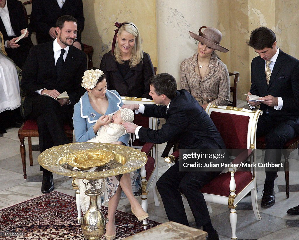 The Christening Of Crown Prince Frederick & Crown Princess Mary Of Denmark'S Son Christian