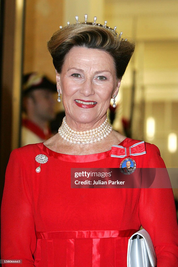 King Harald & Queen Sonja Of Norway State Visit To Switzerland