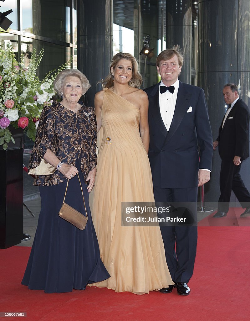 Crown Princess Maxima Of Hollands 40Th Birthday Celebrations