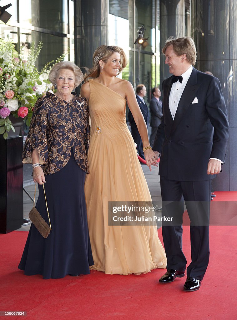 Crown Princess Maxima Of Hollands 40Th Birthday Celebrations