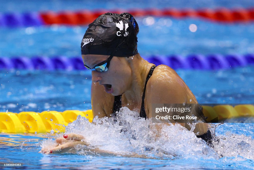 Fukuoka 2023 World Aquatics Championships: Swimming - Day 8
