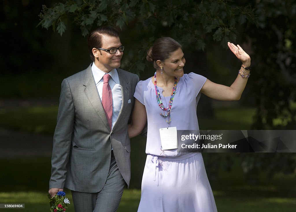 Crown Princess Victoria Celebrates Her 32Nd Birthday - Sweden