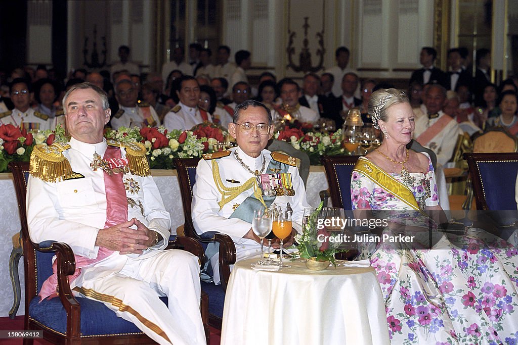 Queen Margrethe And Prince Henrik Of Denmark State Visit To Thailand