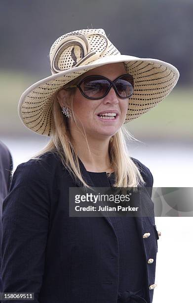 Crown Prince Willem-Alexander & Crown Princess Maxima Of The Netherlands Six-Day Tour Of Australia.Sailing Around Sydney Harbour On Historic Ship The...