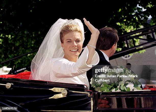 Prince Constantijn & Princess Larentien Royal Wedding, News Photo