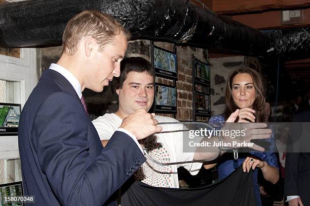 The Duke And Duchess Of Cambridge On Their Official Tour Of Canada.Visit A Youth Project At Maison Dauphine, In Quebec .