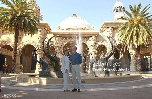 The Earl And Countress Of Wessex, At The Palace Hotel, Sun City, South Africa, At The Start Of An 8 Day Visit To Africa. .