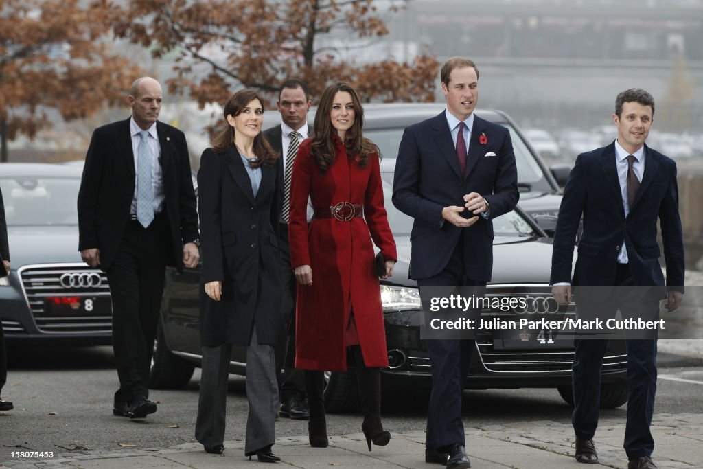 Duke And Duchess Of Cambridge Visit Denmark 