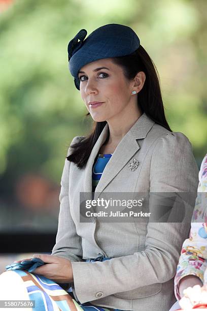 On The Danish State Visit To Vietnam, Queen Margrethe And Crown Princess Mary Of Denmark Attend The Opening Of The Art Street Festival In Hanoi,...