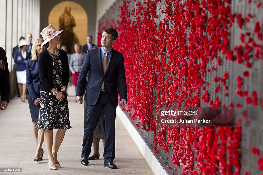 Danish Royals State Visit To Australia