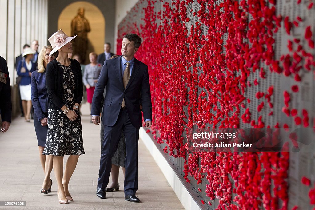 Danish Royals State Visit To Australia