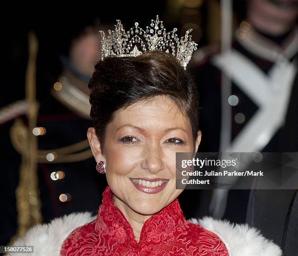 ** ** Alexandra Countess Of Frederiksborg At A Gala Performance In The Dr Concert Hall To Celebrate 40 Years On The Throne Of Queen Margrethe Ii Of...