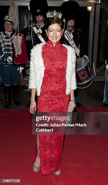 ** ** Alexandra Countess Of Frederiksborg At A Gala Performance In The Dr Concert Hall To Celebrate 40 Years On The Throne Of Queen Margrethe Ii Of...