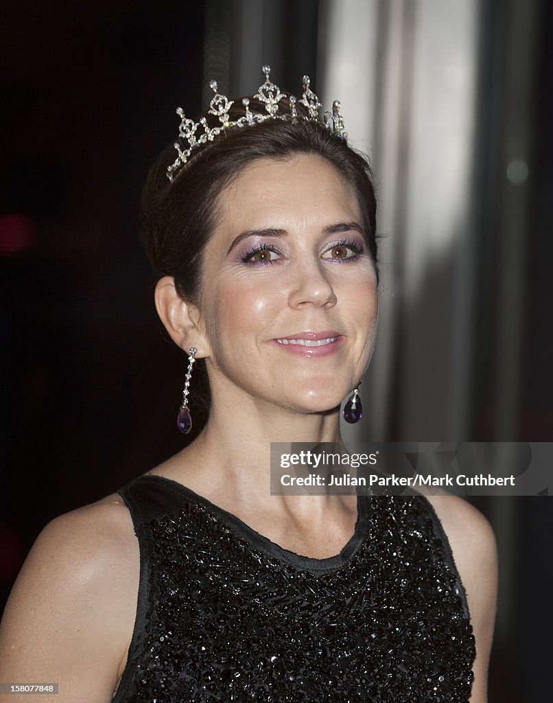 Princess Mary Of Denmark At A Gala Performance In The Dr... News Photo ...