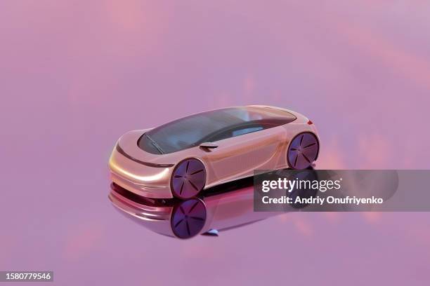 futuristic car - self driving car stock pictures, royalty-free photos & images