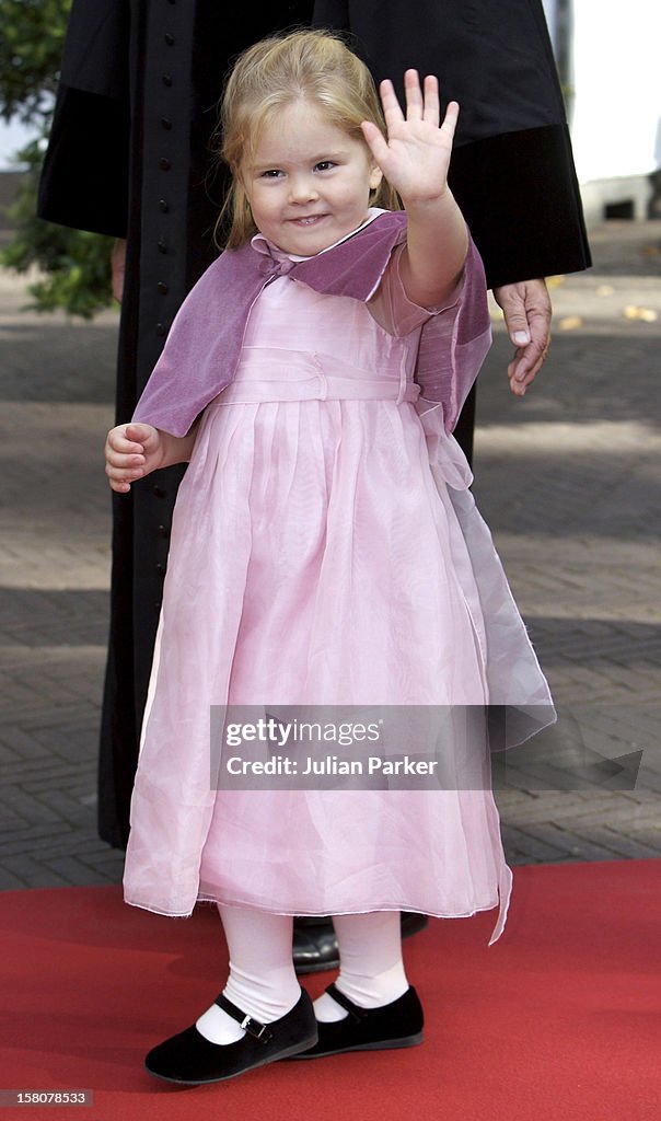 Christening Of Princess Ariane Of The Netherlands - Holland