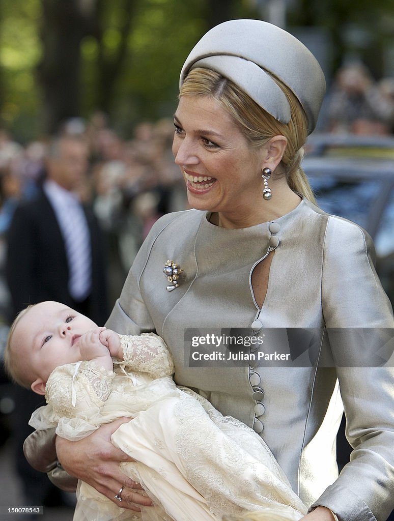Christening Of Princess Ariane Of The Netherlands - Holland