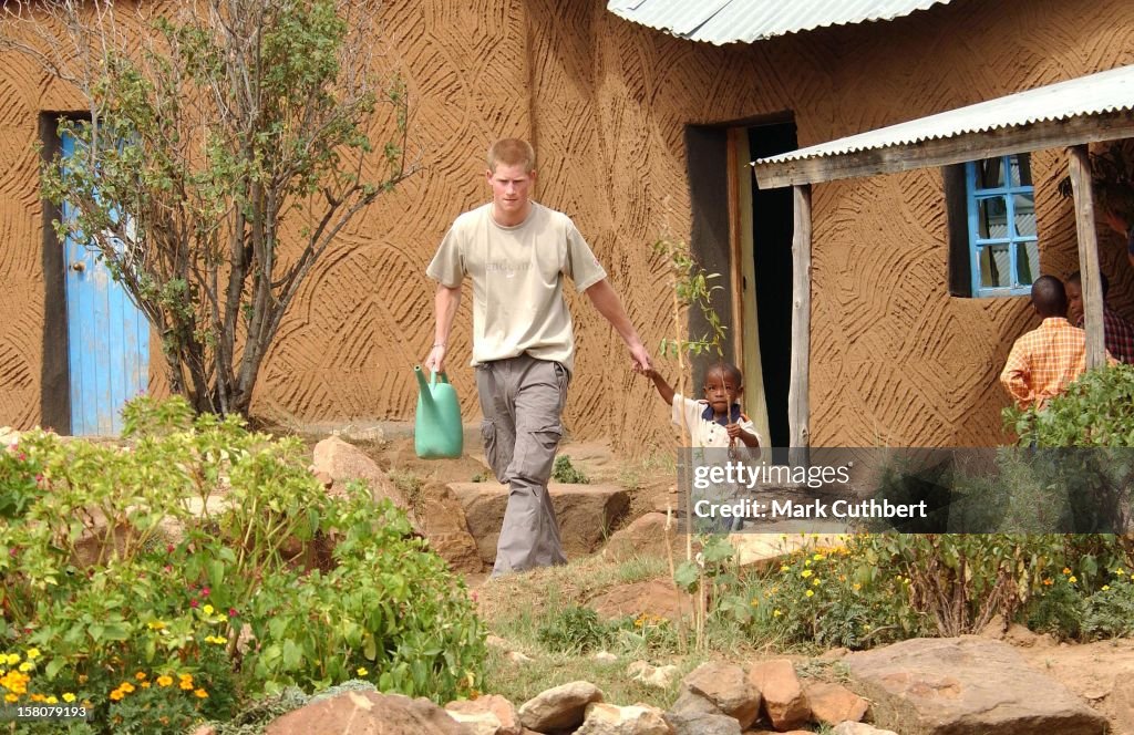 Prince Harry In Lesotho