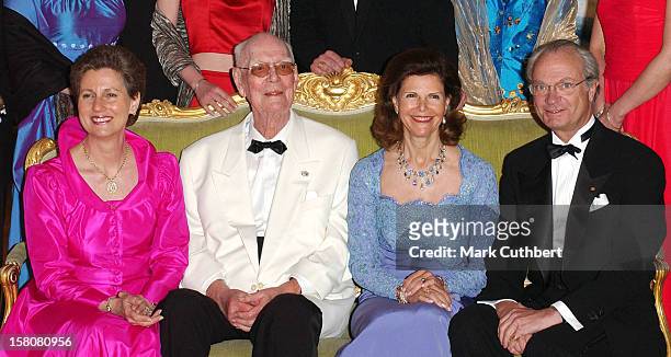 Gala Dinner During The Official Celebrations For Count Lennart Bernadotte'S 95Th & Countess Sonja Bernadotte'S 60Th Birthdays In Mainau, Germany. .