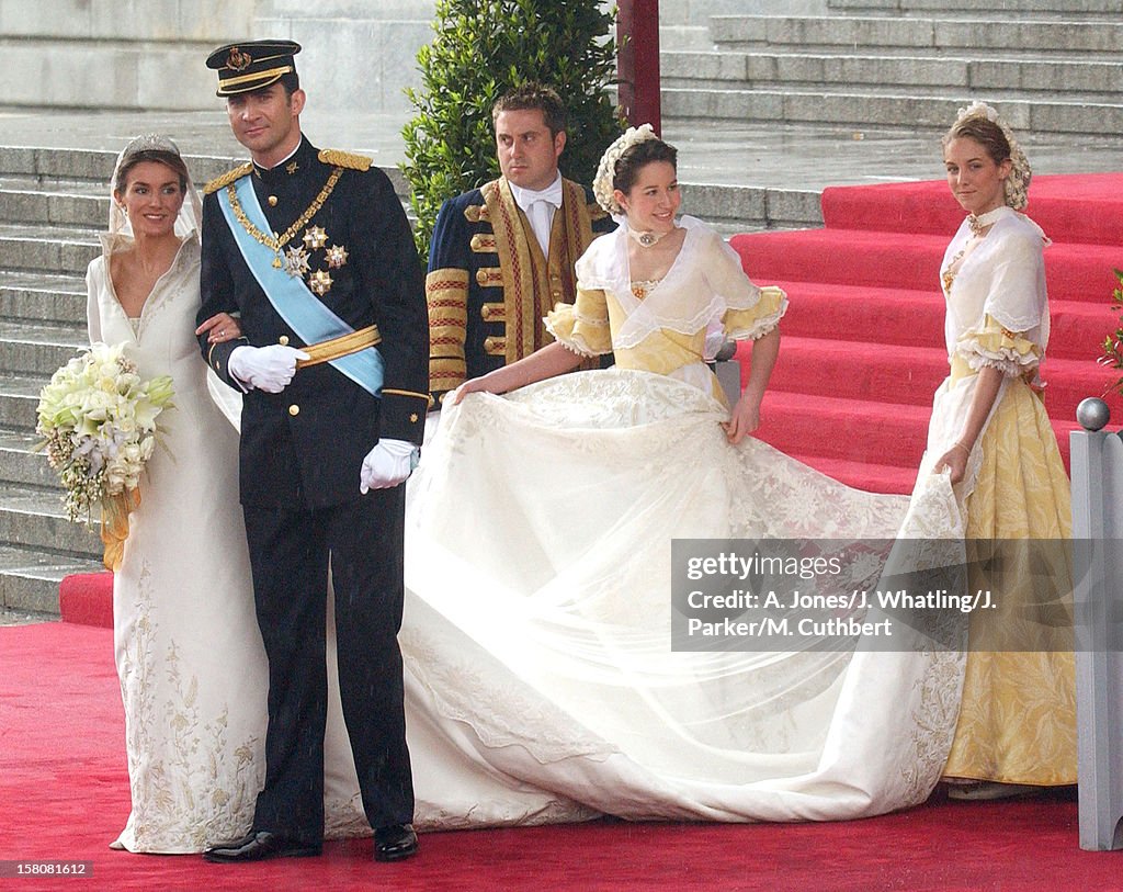 The Wedding Of Crown Prince Felipe & Letizia Ortiz Rocasolano