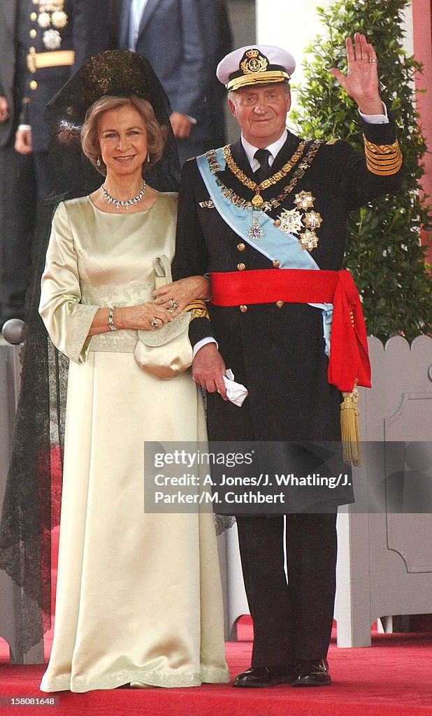 The Wedding Of Crown Prince Felipe & Letizia Ortiz Rocasolano