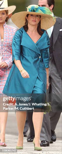 Princess Alexia Of Greece Attend The Wedding Of Crown Prince Felipe Of Spain & Letizia Ortiz Rocasolano In Madrid. .