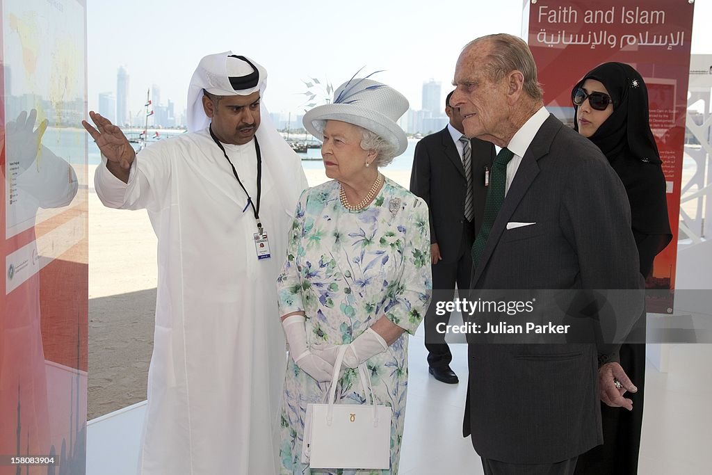Queen Visits Gulf