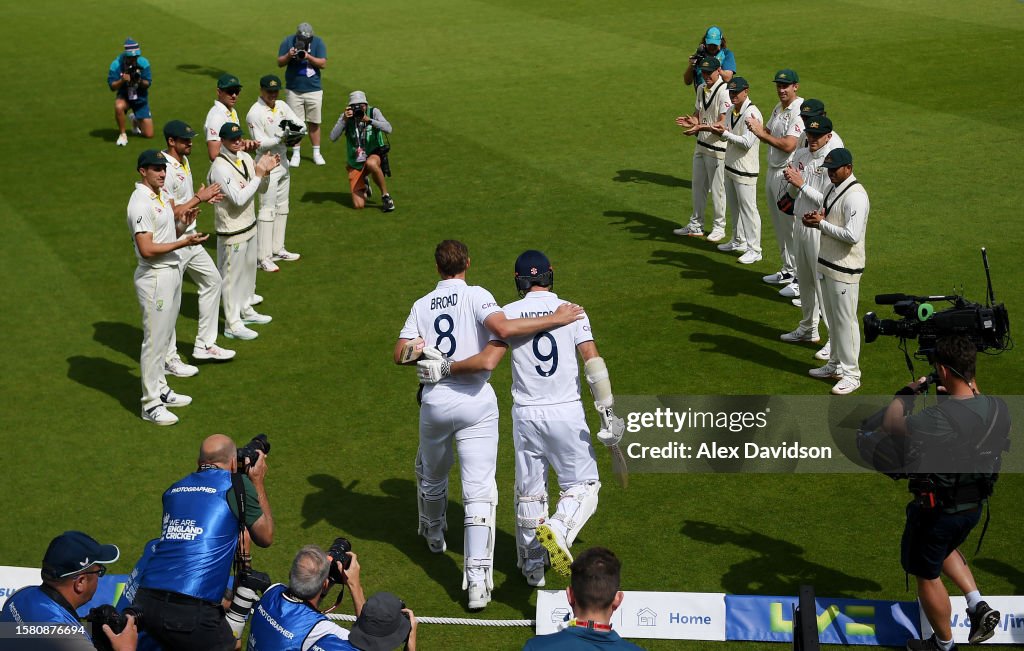 England v Australia - LV= Insurance Ashes 5th Test Match: Day Four