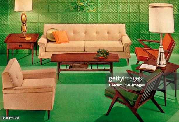 1950s Interior Design Photos and Premium High Res Pictures - Getty Images